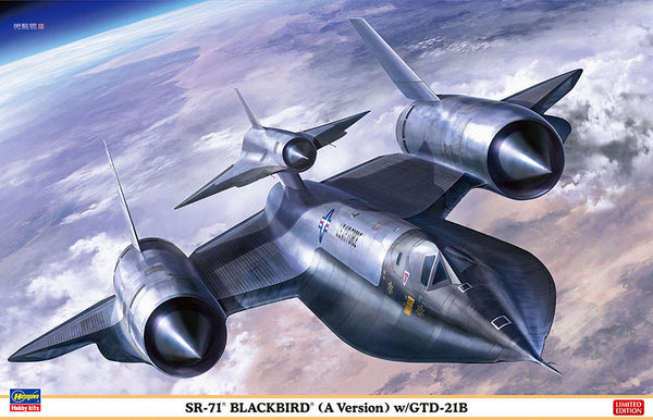 1/72 Hasegawa SR-71A Blackbird w/GTD-21B (LE)