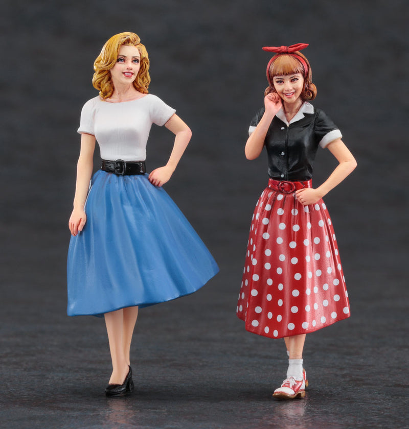 50’s AMERICAN GIRLS FIGURE (Two kits in the box)