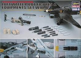 1/48 Hasegawa German WWII Pilot Figures