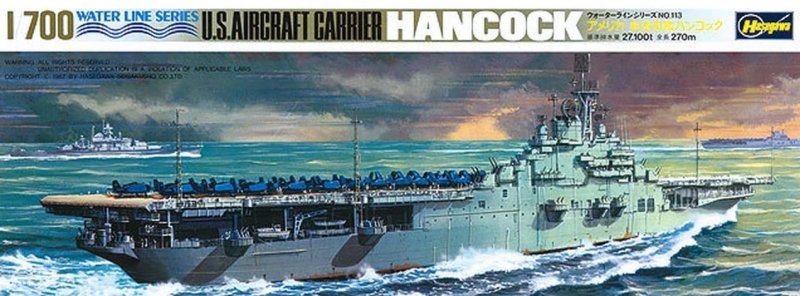 U.S. AIRCRAFT CARRIER HANCOCK