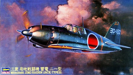 1/48 Hasegawa J2M3 Raiden (Jack) Type 21