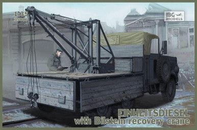 1/35 IBG Einheitsdiesel with Bilstein Recovery Crane