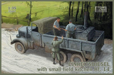 1/35 IBG Einheitsdiesel with Small Field Kitchen Hf.14