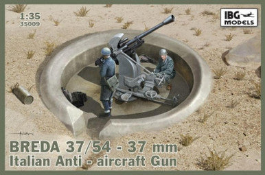 1/35 IBG Breda 37/54 37 mm Italian Anti-aircraft Gun