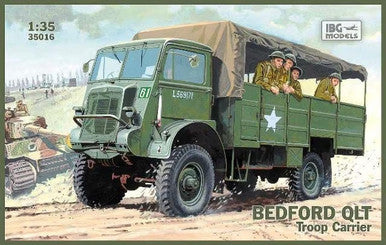 1/35 IBG Bedford QLT Troop Carrier Plastic Model Kit