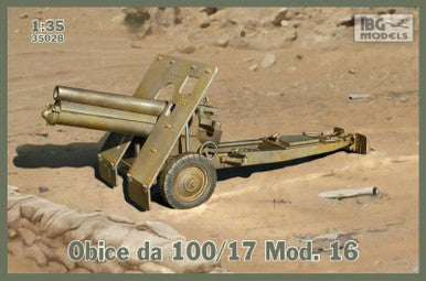 1/35 IBG Obice da 100/17 Mod. 16 (Italian version of Skoda 100mm Howitzer)