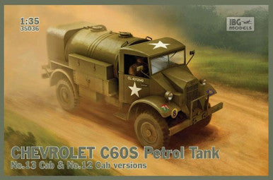 1/35 IBG Chevrolet C60S No.12/13 Cab Petrol Tank