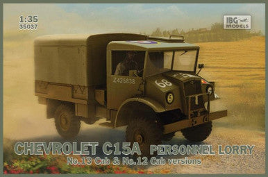 1/35 IBG Chevrolet C15A No.12/13 Cab Personnel Lorry