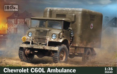 1/35 IBG Chevrolet C60L Ambulance Plastic Model Kit