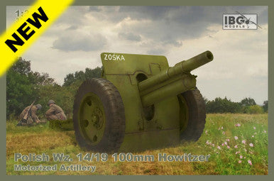 1/35 IBG Polish Wz. 14/19 100Mm Howitzer - Motorized Artillery