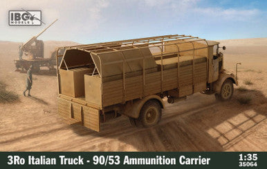 1/35 IBG 3Ro Italian Truck - 90/53 Ammunition Carrier