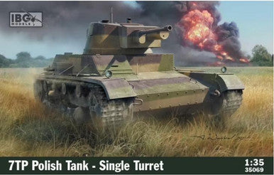 1/35 IBG 7TP Polish Tank - Single Turret -