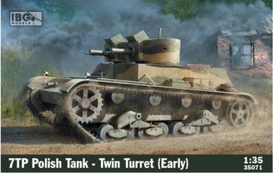 1/35 IBG 7TP Polish Tank -Twin Turret (Early Production)