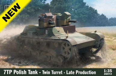 1/35 IBG 7TP Polish Tank - Twin Turret (Late Production) -