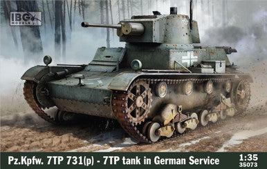 1/35 IBG Pz.Kpfw. 7TP 731(p) - 7TP tank in German Service