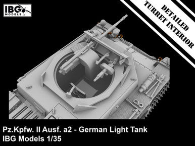 1/35 IBG Pz.Kpfw. II Ausf. A2 - German Light Tank