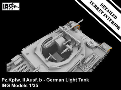 1/35 IBG Pz.Kpfw. II Ausf. b - German Light Tank