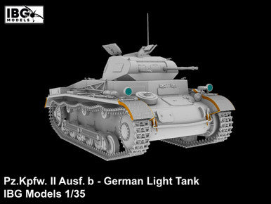 1/35 IBG Pz.Kpfw. II Ausf. b - German Light Tank