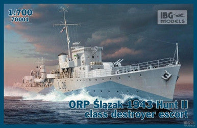 1/700 IBG ORP Slazak 1943 Hunt II Class Destroyer Escort