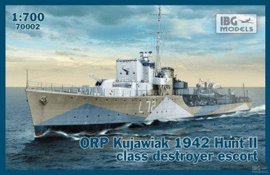 1/700 IBG ORP Kujawiak 1942 Hunt II Class Destroyer Escort