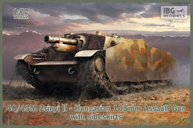 1/72 IBG 43M Zrinyi II Hungarian Assault Gun with sideskirts