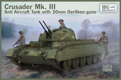 1/72 IBG Crusader Anti Air Tank Mk. III with Oerlikon Guns -