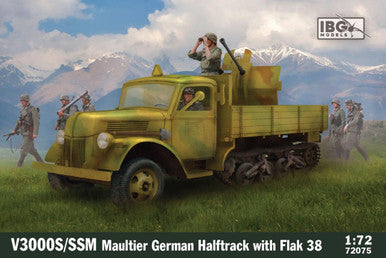 1/72 IBG V3000S/SS M Maultier with Flak 38