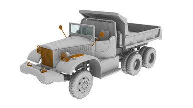 1/72 IBG Models Diamond T972 Dumptruck Softcab Model Kit