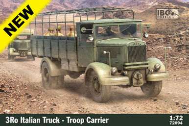 1/72 IBG 3Ro Italian Truck - Troop Carrier -