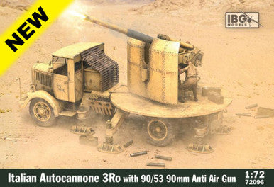 1/72 IBG 3Ro Italian Autocannone 90/53 with 90mm Anti Air Gun -