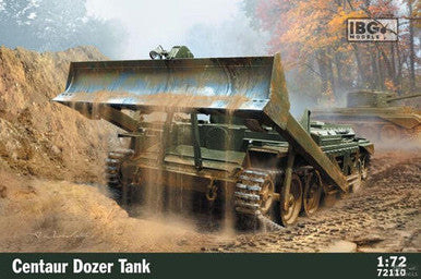 1/72 IBG Centaur Dozer Tank Plastic Model Kit