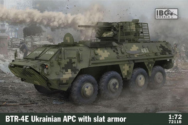 1/72 IBG BTR Ukraine APC w/slot armor