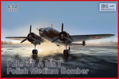 1/72 IBG Models PZL. 37 A bis I Polish Bomber Plane Model Kit