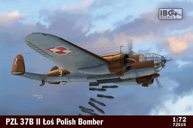 1/72 IBG PZL.37 B II Los - Polish Medium Bomber