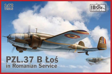 1/72 IBG PZL. 37 Los B II in Romanian Service