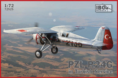 1/72 IBG PZL P.24G in Turkish Service