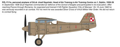 1/72 IBG COMBAT TRAINERS 2 in 1: PZL P.11a and PZL.23A Karas