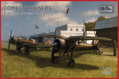 1/72 IBG COMBAT TRAINERS 2 in 1: PZL P.11a and PZL.23A Karas