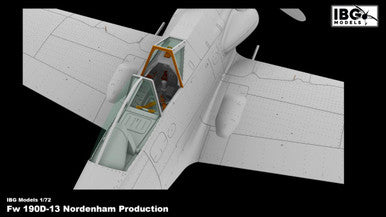 1/72 IBG FOCKE-WULF FW 190D-13 Nordenham Production -