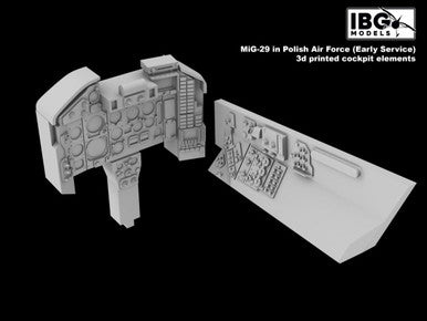 1/72 IBG MiG-29 in Polish Air Force (Early Service) (LIMITED EDITION, will include additional 3d printed parts) -