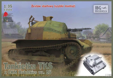 1/35 IBG TKS Polish Tankette with machine gun (includes quick build tracks) -