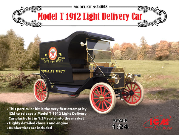 ICM24008 - 1/24 ICM Model T 1912 Light Delivery Car