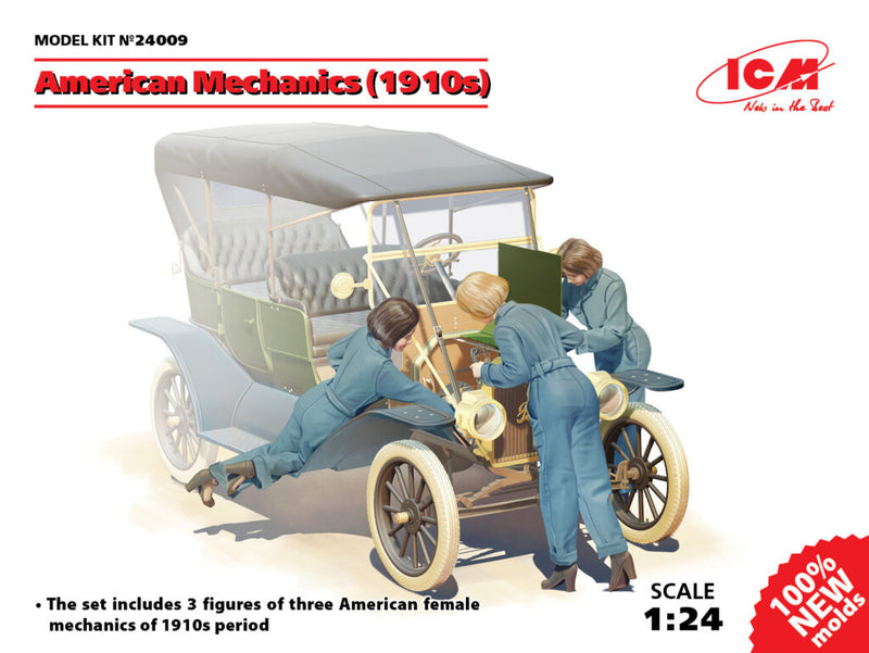 ICM24009 - 1/24 ICM American mechanics (1910s) (3 figures)