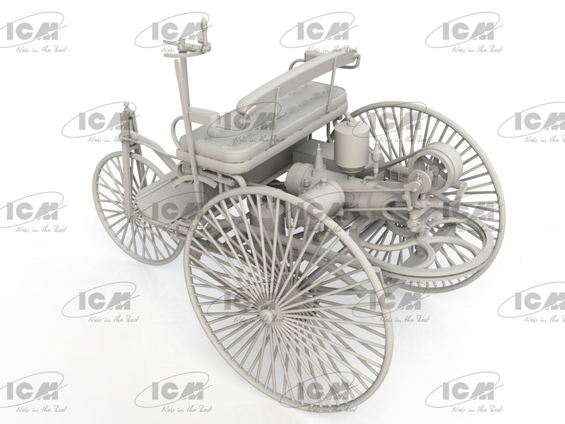 ICM24042 - 1/24 Benz Patent-Motorwagen 1886 EASY version