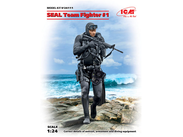 ICM24111 - 1/24 ICM S.E.A.L. Team Fighter #1