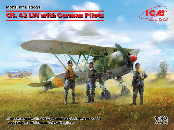 ICM32022 - 1/32 ICM CR. 42 LW with German Pilots