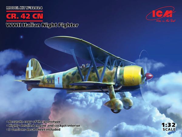 ICM32024 - 1/32 ICM CR. 42CN, WWII Italian Night Fighter