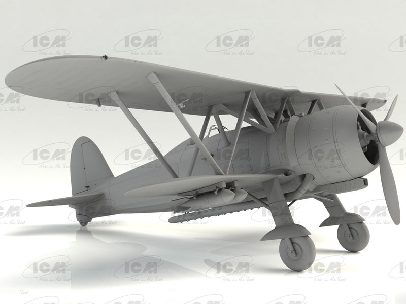 ICM32025 - 1/32 ICM CR. 42 Falco with Italian Pilots in tropical uniform