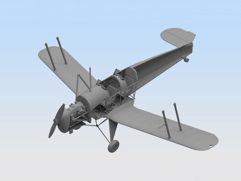 ICM32031 - 1/32 ICM Bucker Bu 131B, German Training Aircraft