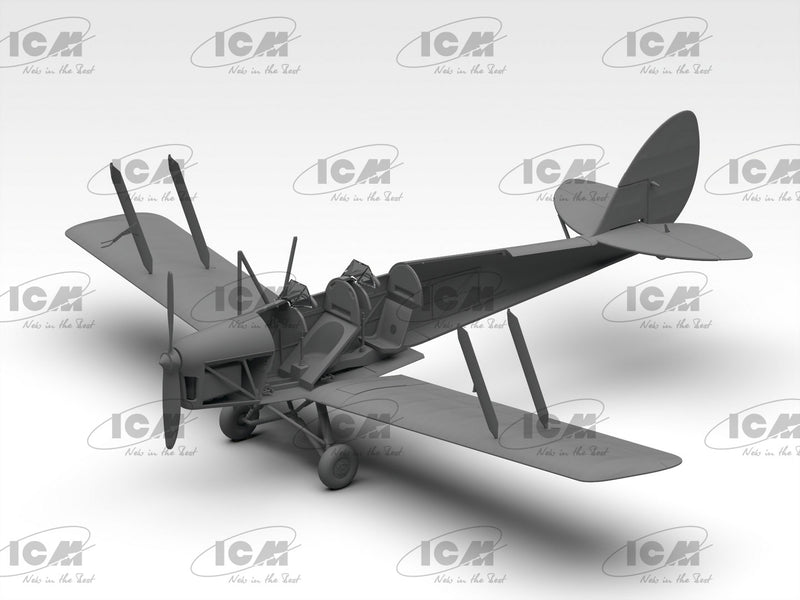 ICM32038 - 1/32 ICM WWII British DH82A Tiger Moth Training Plane with Bombs